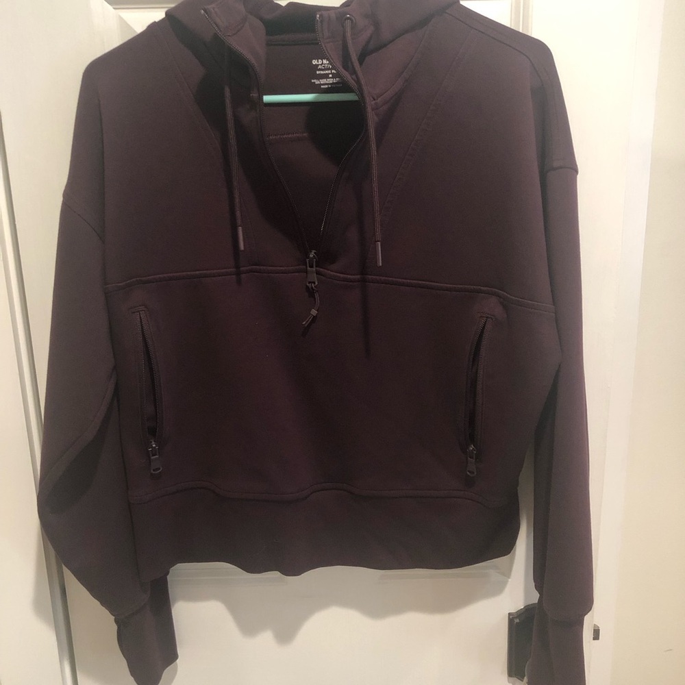 Old Navy Women's Hoodie - Dark Purple